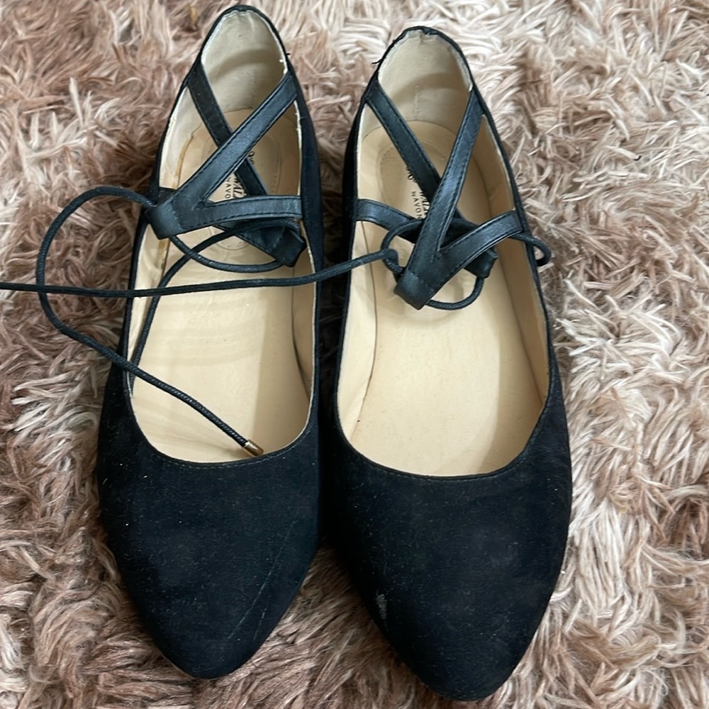 Black flats